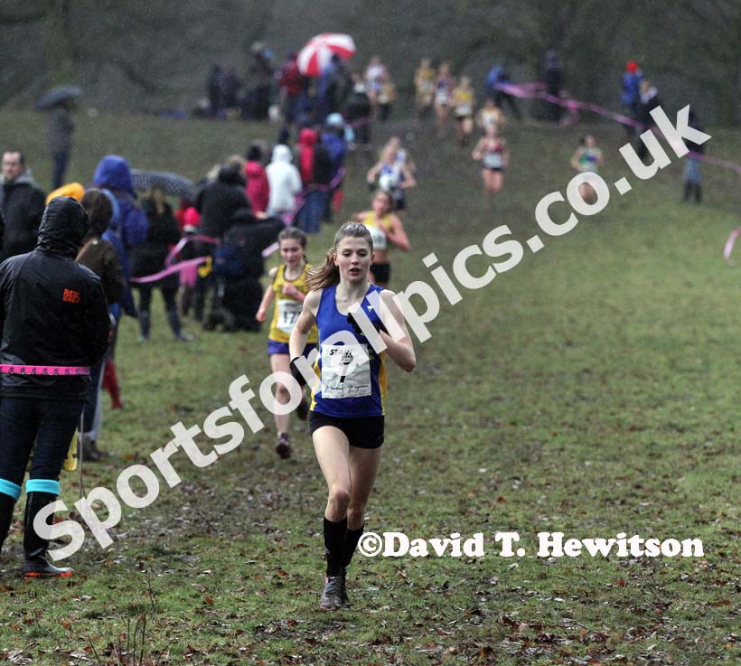 Under-15 girls Northern Cross Country Champs, Knowsley Safari Park. Photo: David T. Hewitson/Sports for All Pics